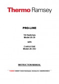 Thermo Ramsay PRO-LINE Tilt Switches Model 20-39 with Control Unit Model 20-35U Instruction Manual