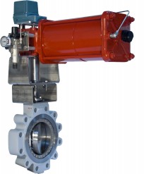 BHGE Masoneilan 33000 Series Triple Offset Butterfly Valve