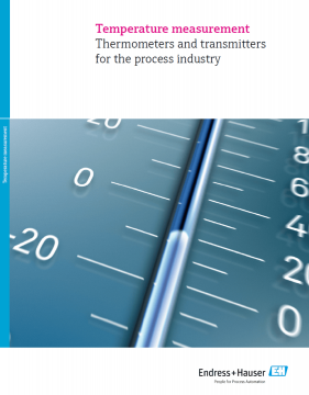 Thermometers and transmitters for the process industry